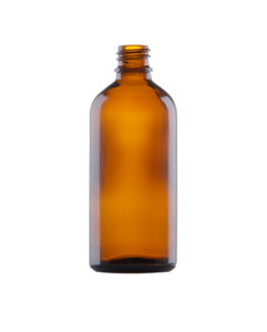 Skleněná lahvička CLARI hnědá 100ml