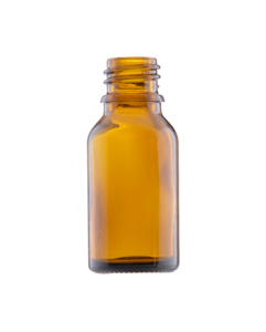 Skleněná lahvička CLARI hnědá 15ml