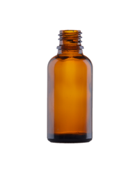 Skleněná lahvička CLARI hnědá 30ml