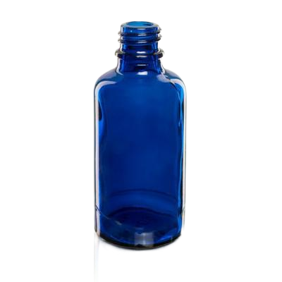 50 ml skleněná lahvička EMI 2 modrá