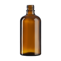 Skleněná lahvička hnědá 100ml 18/410