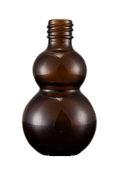 Skleněná lahvička hnědá 95ml