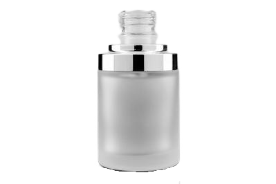 Skleněná lahvička Ladys* ledové sklo 30ml