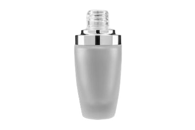 Skleněná lahvička LUX - ledové sklo 30ml