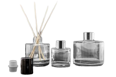 Skleněná lahvička ve tvaru válce 120ml