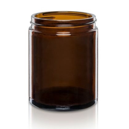 180 ml skleněný kelímek EMI hnědé sklo