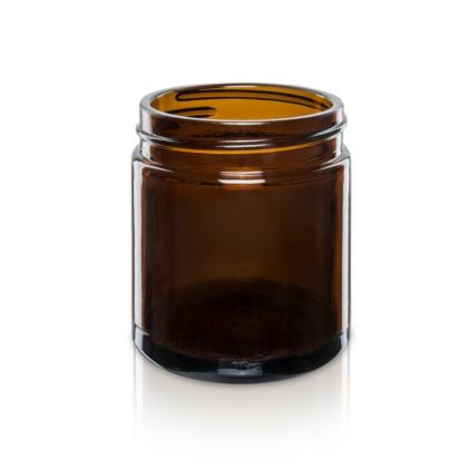 30 ml skleněný kelímek EMI hnědé sklo