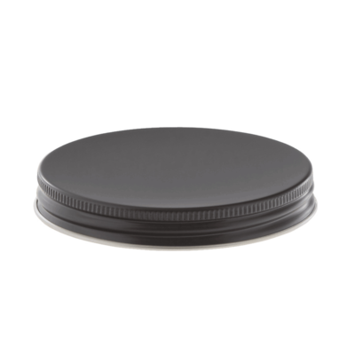 Šroubovací hliníkový uzávěr 89/400 89mm černý