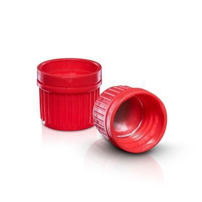 Šroubovací uzávěr PP červený 18/410