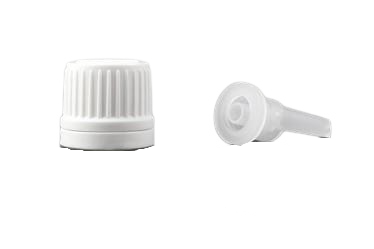 ŠROUBOVACÍ uzávěr s kapací vložkou,  bílý