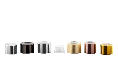 Uzávěr  ALU/ PP s otvorem a zátkou 28/410