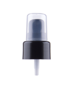 Uzávěr pumpička ČERNÁ hladká 24/410