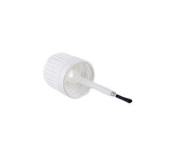 Uzávěr se štětečkem bílý 18/410 55mm