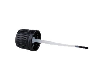 Uzávěr se štětečkem černý 18/410 73mm