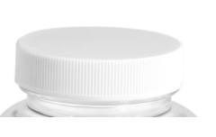 Uzávěr šroubovací bílý s ALU folii  44