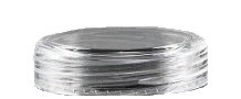Víčko S02 10ml transparentní